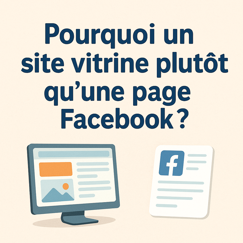 Pourquoi un site vitrine à Vesoul peut booster votre activité plus qu’une page Facebook ?