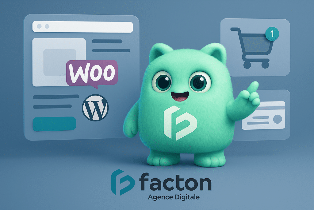 FACTY expliquant les étapes de création d’un site e-commerce WooCommerce