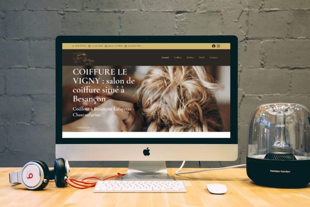 Site web Coiffeur le Vigny