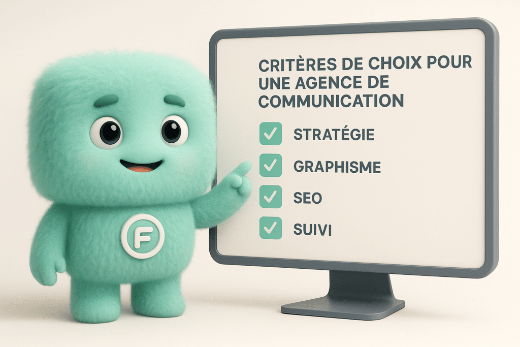 FACTY présentant une checklist de critères pour choisir une agence de communication