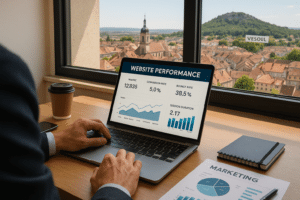 Analyse de performance d'un site vitrine pour une entreprise à Vesoul