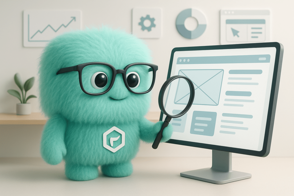 FACTY réalisant un audit de site internet pour une entreprise locale de Rioz