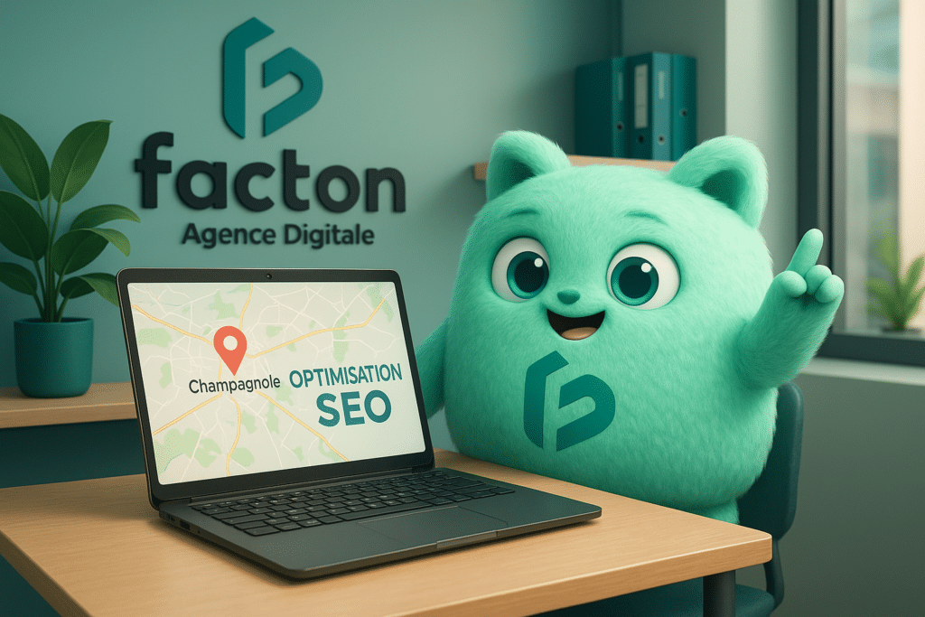 FACTY optimisant la visibilité locale d'un site internet professionnel à Champagnole