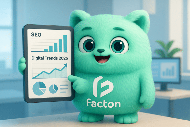 FACTY présentant les tendances digitales 2026 pour un site internet professionnel à Gray