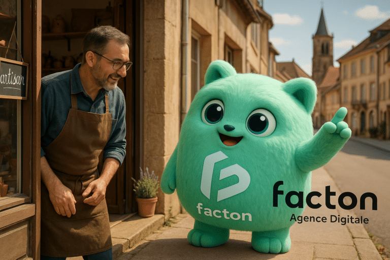 FACTY conseillant un artisan en optimisation Google Business Profile à Luxeuil-les-Bains