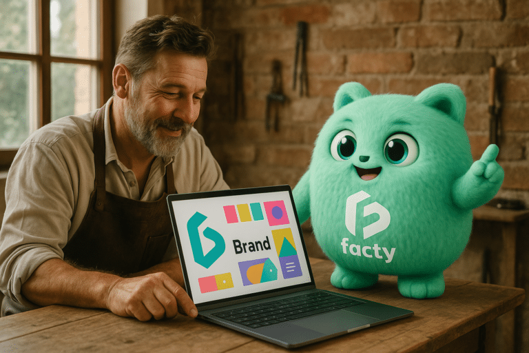 FACTY accompagne un artisan à Lure pour sa création d’identité visuelle