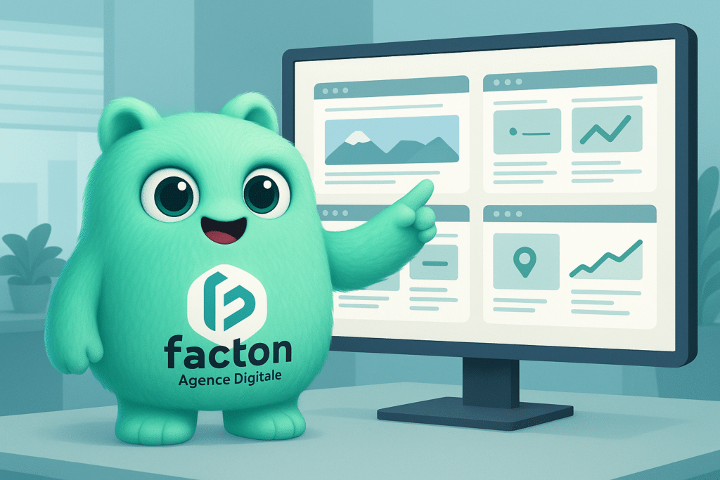 FACTY présentant un comparatif des solutions pour création de site professionnel à Rioz