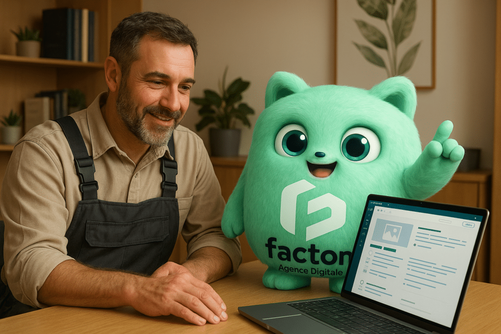 FACTY conseille un artisan de Valdahon sur une stratégie digitale