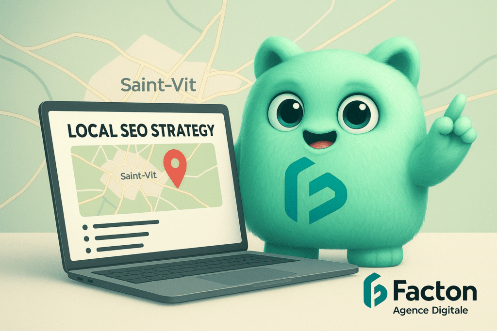 FACTY présente une stratégie SEO locale pour association à Saint-Vit